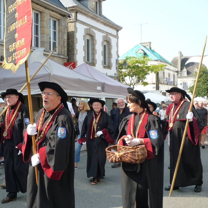 fête de l'andouille Guémené