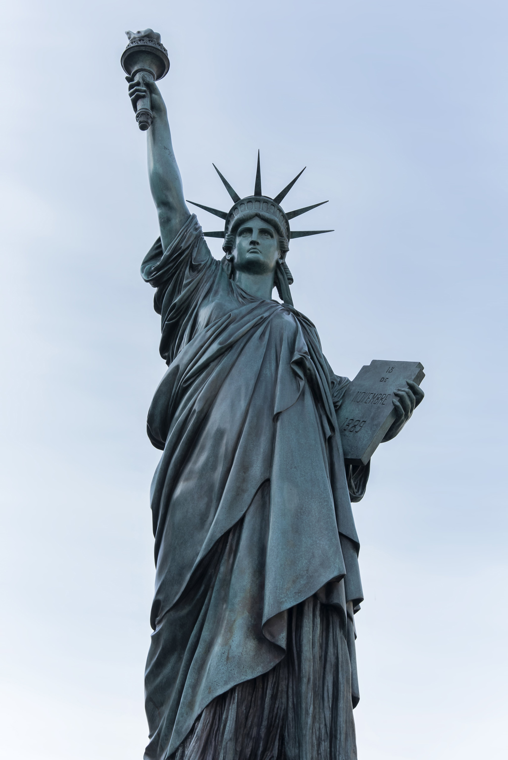 La statue de la liberté à Gourin