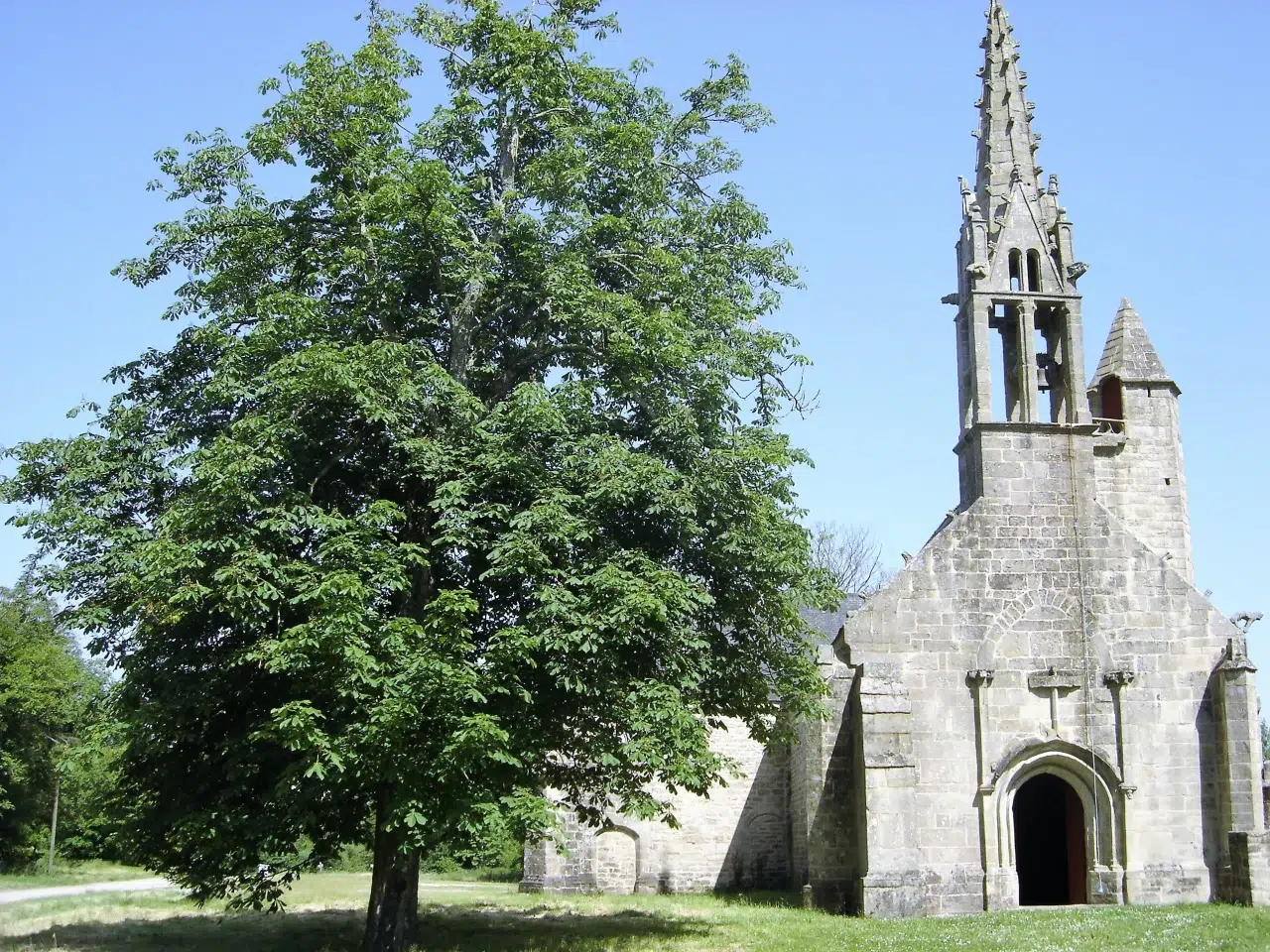 La chapelle St Nicolas à Priziac