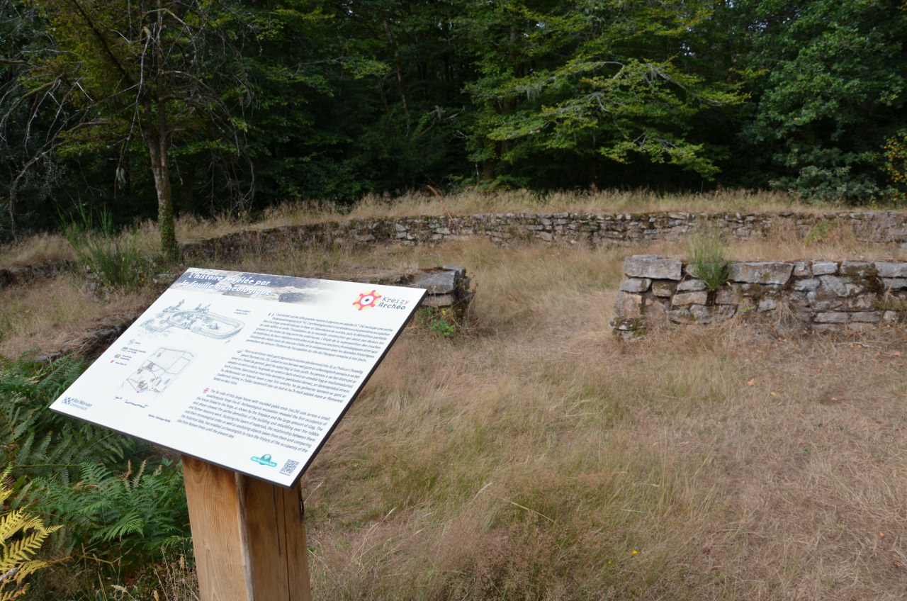 Hameau médiévale de Pont-Calleck à Berné