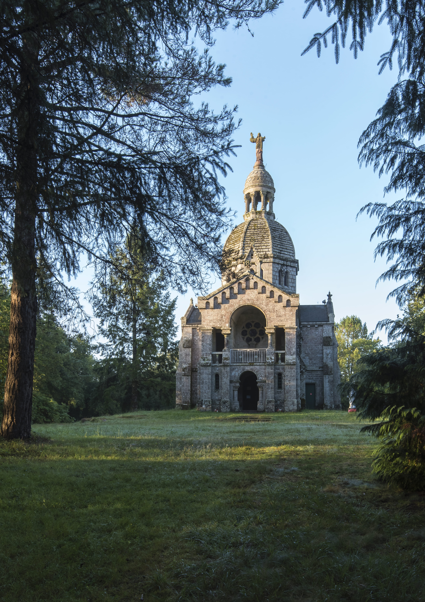 La chapelle du sacré coeur à Berné