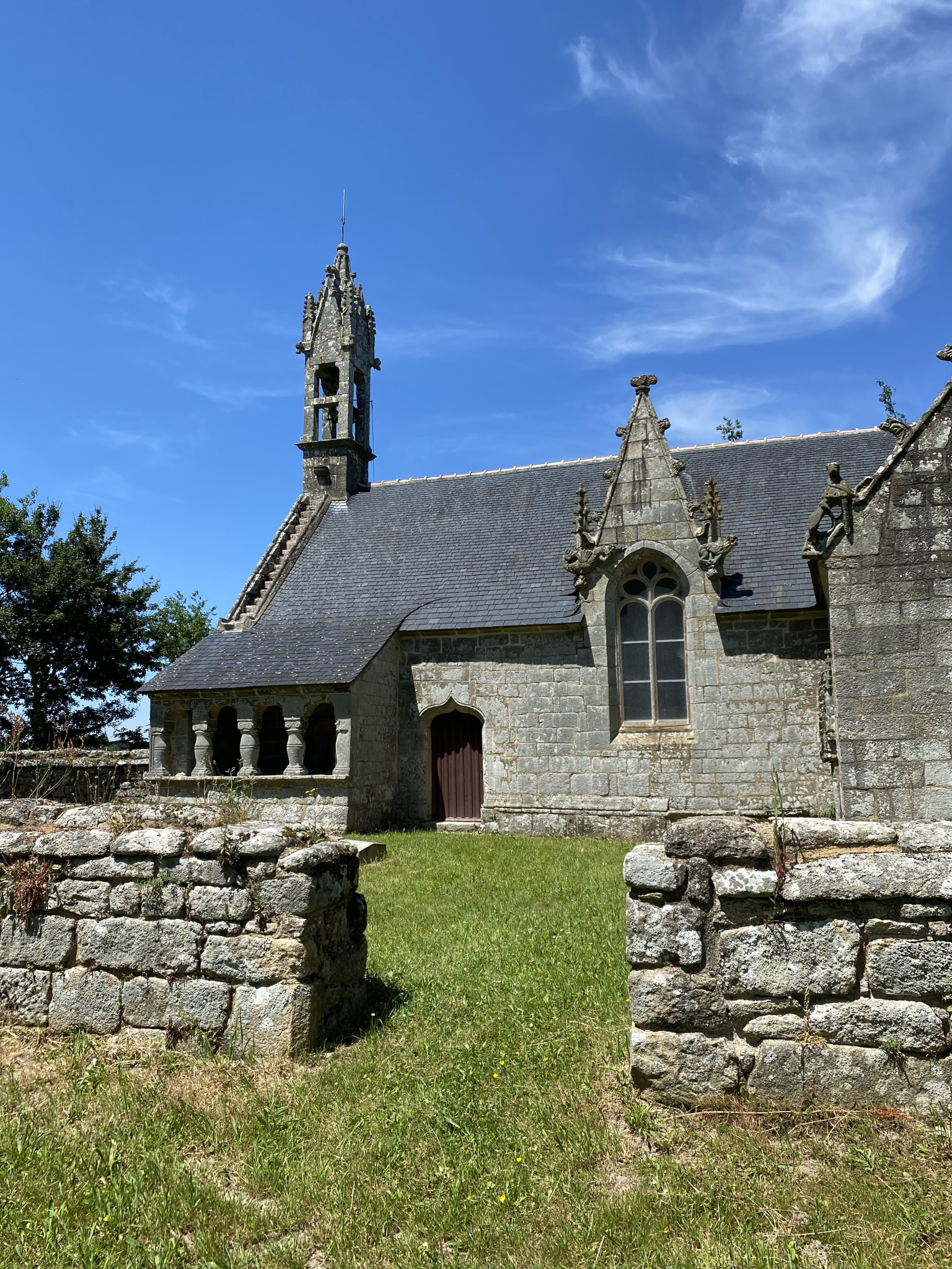 La chapelle St-guen à Saint Tugdual