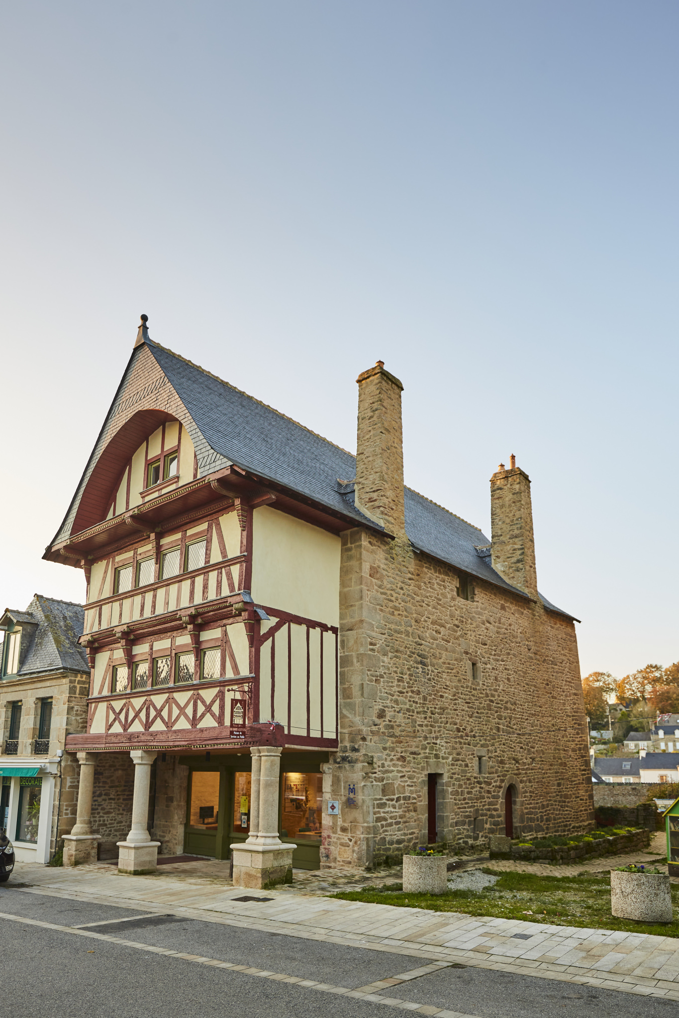 Maison à pans de bois à Guémené