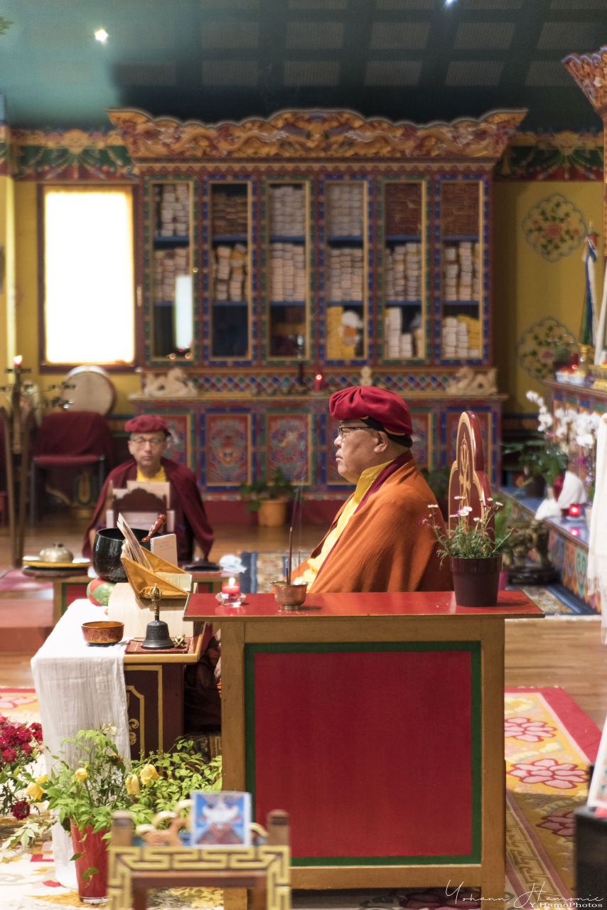 Chef de la lignée drukpa à Plouray